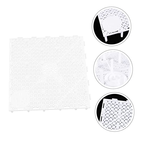 Happyyami 10pcs Aquarium Isolation Plates Sand Divider Board for Fish Tank for Enhanced Water Permeability Smooth Cutting Easy to Use