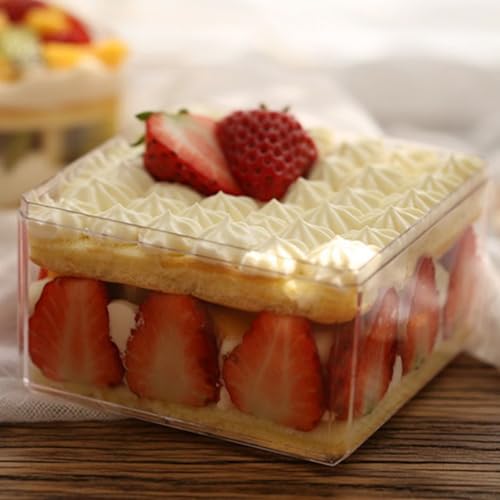 Acrylic Box 4 Packs Clear Square Cube Acrylic Decorations Box Acrylic Candy Box with Lid Transparent Storage Containers Small Acrylic Display Box for Jewelry 4 * 4 * 2.4 Inch - size: 4 x 4 x 2.4 Inch