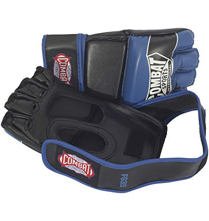 Combat Sports Pro Style Grappling MMA Gloves - color: Black, size: Large