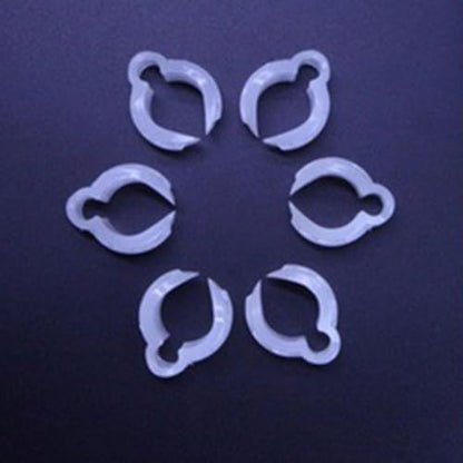 Wire Cable Strap Clamp with Leaf Shape for Rope Light and Speaker Wire Fixing, Single-line Cord Clamp for Aquarium and Pendant Lighting Installation