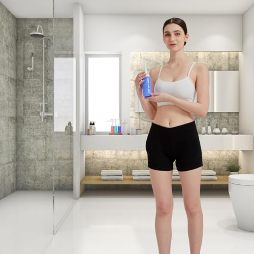 2pcs-Pack Peri Bottle 2IN1 Vaginal Douche- Postpartum and Perineal Care -Portable Hand Held 300ml Travel Bidet Sprayer for Women or Men -Handheld Jet Spray Bottle for Toilet-Portable Bidet-Blue+Pink - size: 2 pcs x 300 ml