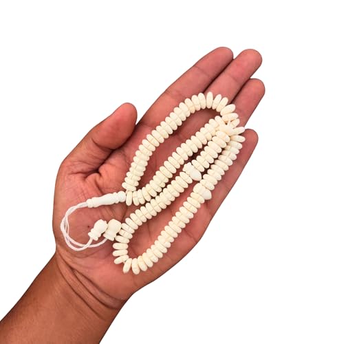 Camel Bone Tasbih Counter, Zikr Counter, 99 Original Camel Bones Prayer Beads, Muslim Tasbeeh Zikr, Islamic Rosary Camel Bones