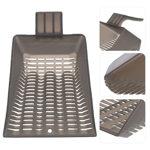 COHEALI Aquarium Sand Shovel Fish Tank Gravel Cleaning Tool Plastic Substrate Scoop for Aquarium Maintenance and Gravel Vacuum Pet Tank Cleaner Accessories