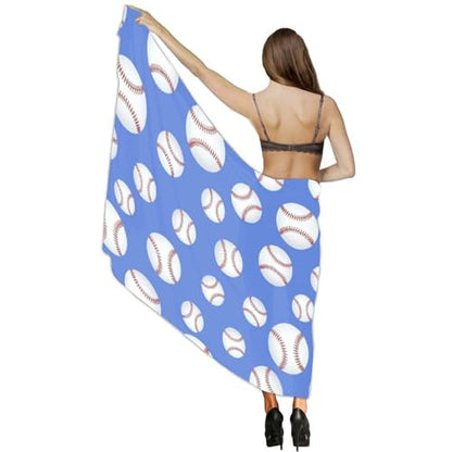 Chiffon Shawl Scarf Sarong And Sun Protective Shawl Long Lightweight Travel Scarf - color: Color363