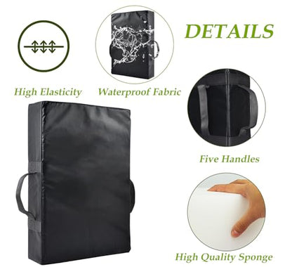 Boxing Pads Kicking Shields - Professional Blocking Training Pads for Martial Arts Muay Thai MMA Karate & Kickboxing - High-Density Padding with 5 Handles for Coaches Adults & Youth