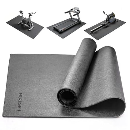 PROIRON Heavy Duty Exercise Equipment Mat, Treadmill Mat - 45"x32", 48"x24", 78"x36" - Floor Protector for Home Gym, Exercise Bike, Weight Bench, Rowing Machine, Cross Trainer - size: 78"x36"