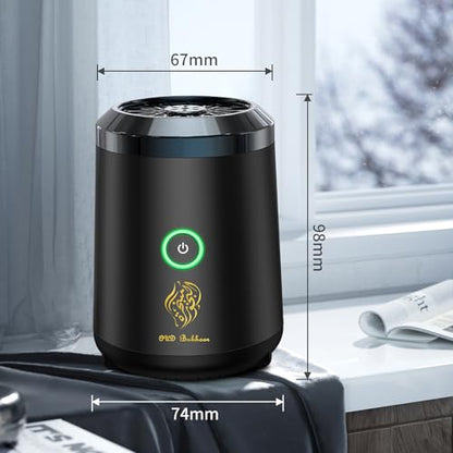 Electric Incense Burner, OUD Bukhoor Portable USB Aroma Diffuser, Rechargeable Arab bakhoor Muslim Incense Holder for Car and Home