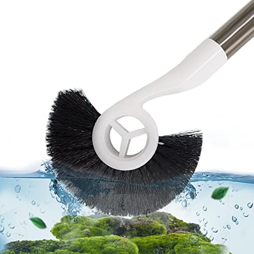 Fish Tank Cleaning Brush - Aquarium Fish Tank Cleaning Brush - Reusable Algae Scrapers Cleaner Tools, Cleaning Aquarium Brushes for Cleaning Glass - color: Brush Head