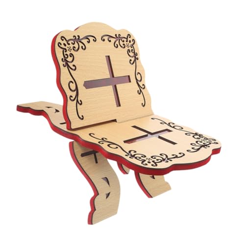 Quran Stand Elegant Reading Holder for Islamic Books Compact Design for Home Decor Craftsmanship for Quran Recitation and Study