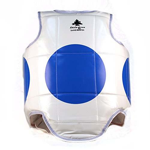 Pine Tree Sang Moo Sa Martial Arts, Taekwondo, Reversible Chest Guard Dot - size: 0 - Child Small