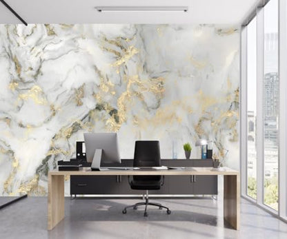 Abstract Marble Background Wall Mural Wallpaper Peel and Stick for Living Room Office 82"x57" - color: ZZ-008, size: 82" x 57"