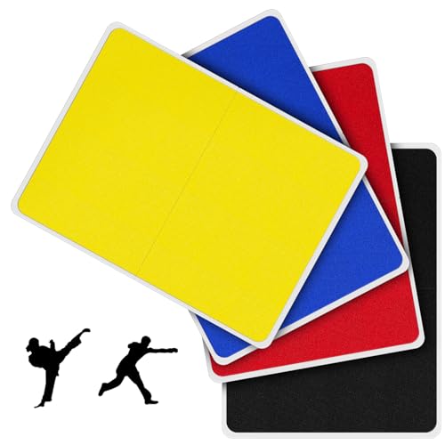 4 Pack Rebreakable Boards Martial Arts,Karate Breaking Boards rebreakable Set,Taekwondo Breaking Boards for Kids,Karate Boards for Breaking Kids,Boxing Martial Arts Training Equipment Gifts