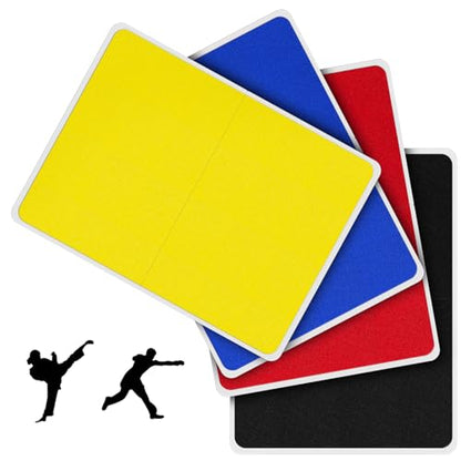 4 Pack Rebreakable Boards Martial Arts,Karate Breaking Boards rebreakable Set,Taekwondo Breaking Boards for Kids,Karate Boards for Breaking Kids,Boxing Martial Arts Training Equipment Gifts