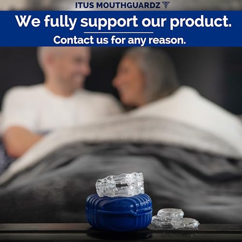 SilentZPro 2.0 – USA Designed FDA-Cleared Anti Snoring Mouthguard & Magnetic Nose Clips (Set of 3) – Fully Adjustable Anti Snore Mouthpiece with Patented Design for a Silent Night`s Sleep