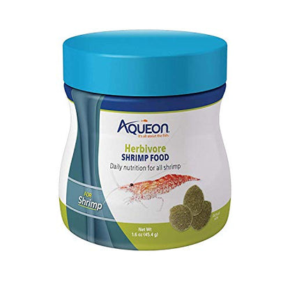 Aqueon Herbivore Shrimp Disc Food 1.6 Ounces - size: 1.6 Ounce (Pack of 1)