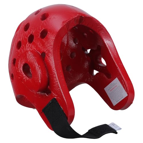 Kids Taekwondo Headgear Karate Headgear, Taekwondo Sparring Gear, MMA Martial Arts Helmets, Boxing Martial Arts Helmets Fo - color: Red, size: Large