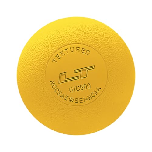 Pearl LT Textured Lacrosse Balls by Guardian Innovations, 10 Pack - SEI Certified Meet NOCSAE Standards for Games. Official Game Balls of Top NCAA Programs, Tournaments and Leagues - Yellow