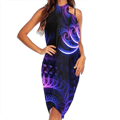 Women Swimwear Pareo Beach Cover Up Bikini Sarong Swimsuit Wrap Skirts - color: Color276