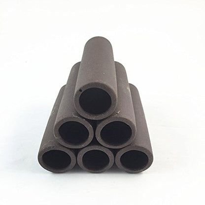 6-Tube Aquarium Ceramic Shelter House for Small Shrimp Small Fish