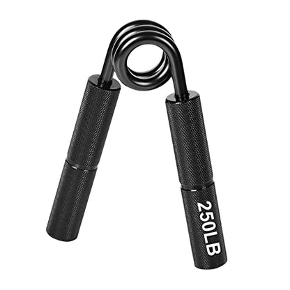 Adjustable Grip Strengthener for Enhanced Hand and Arm Training - Maximize Your Strength - color: Black 250lb
