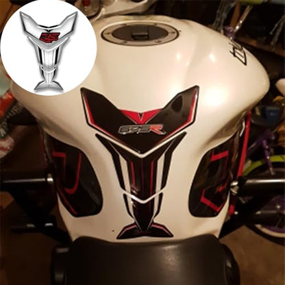 Motorcycle 3D Tank Pad Compatible with Triumph Street Triple Daytona 675 765R RS Stickers Gas Kit Knee Fish Bone Tank Pad Decals Fit for 675 765 R RS Stickers Decals Tank Protection Waterproof (A-14) - color: A-14