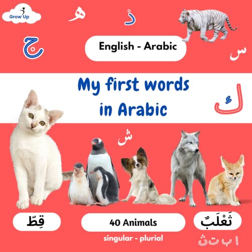 My First Words in Arabic: learning Arabic for children, words translated from English to Arabic