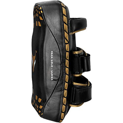 Mytra Fusion Muay Thai Pad Kicking Pads for Martial Arts Kickboxing Muay Thai Shield Karate Punching pad - size: Pair