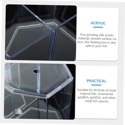 HANABASS Fish Breeder Box Isolation Tank for Betta Fish Easy to Clean and Observe for Home Aquariums and Hatching