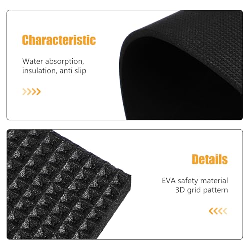 VOSAREA Fish Tank Leveling Mat Aquarium Pad Foam Bottom Cushion for 15.74 X 11.81 X 0.23 in Tank Shock Absorbing Water Absorption Heat Insulation Floor Protection 1 Pack