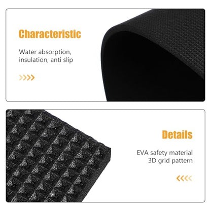 VOSAREA Fish Tank Leveling Mat Aquarium Pad Foam Bottom Cushion for 15.74 X 11.81 X 0.23 in Tank Shock Absorbing Water Absorption Heat Insulation Floor Protection 1 Pack