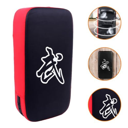 Toyvian Taekwondo Kick Pad and Boxing Body Protector Pu Kick Shield Thickened Martial Arts Strike Shield for Karate and Muay Thai Training