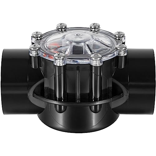 Replacement for Jandy 7305 Check Valve 180° 2" to 2.5" – CPVC Pool/Spa Straight Through Flow Valve,Clear Lid, Stainless Steel Spring, Compatible with Jandy Pro Series –170 GPM Rated - for Pools & Spas