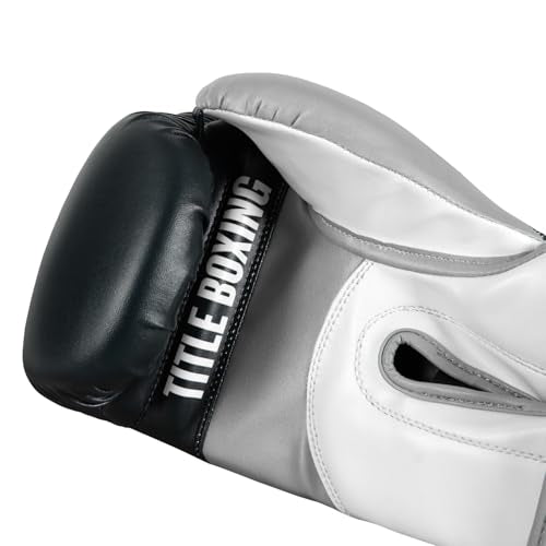 Title Boxing World Bag Boxing Gloves - color: Navy/Grey/White, size: 16 oz