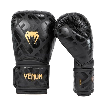 Venum Contender 1.5 XT Kids Boxing Gloves - color: Black-Gold, size: 4-Ounce