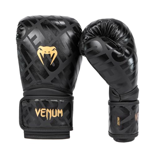 Venum Contender 1.5 XT Kids Boxing Gloves - color: Black-Gold, size: 4-Ounce