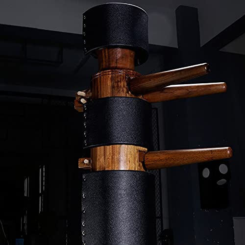 Exercise Fitness Training Equipment Wing Chun Wooden Dummy Punching Pads Cover Jacket Wooden Dummy Head Pads, MMA Heavy Hitter Training Shield, Wing Chun Dummy Trainer