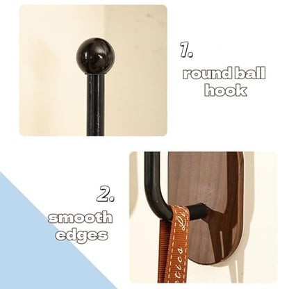 3Pcs Boxing Glove Wall Hooks Sturdy Boxing Glove Stand Wall Mounted Rack for Fitness Centers Easy Installation Universal Display Stand