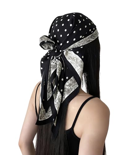 Head Scarf Triangular Scarf Belt Wrap Hairscarf Fashion Scarves Hair Wrapping Scarfs Night Sleeping Headscarf B05 - color: B058