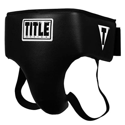 TITLE Boxing Deluxe Groin Protector Plus 2.0 - Groin Protector Boxing, MMA Cup, Boxing Cup, Groin Guard, Muay Thai Cup, Boxing Equipment, MMA Cup, Protector for Men, Boxing Equipment - size: Large