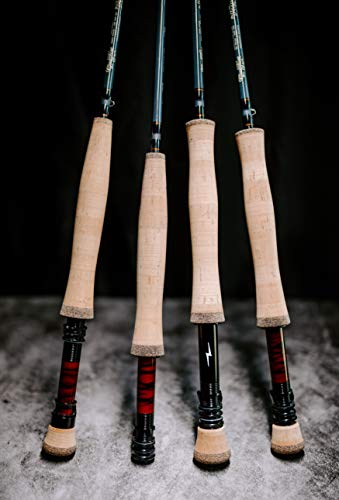 Moonshine Rod Company Fly Fishing Rod with Carrying Case and Extra Rod Tip - size: 5WT- 9', style: Freshwater Fishing