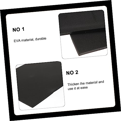 BESPORTBLE 5pcs Fish Tank Insulation Pad Non-Skid Cushion for Aquariums Thickened Black Shockproof Mats Heat Preservation and Compression Resistance