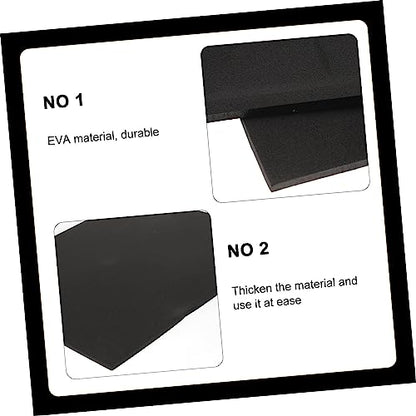 BESPORTBLE 5pcs Fish Tank Insulation Pad Non-Skid Cushion for Aquariums Thickened Black Shockproof Mats Heat Preservation and Compression Resistance