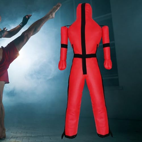 Training Dummy for Grappling and Wrestling Practice Unfilled for Men, 150cm