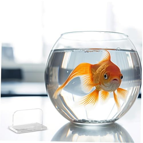 Abaodam 4Pcs Acrylic Replacement Handles for Aquariums Lid Easy Adhesive Fish Tank Cover Parts Durable and Transparent Simple Installation No Drilling Required