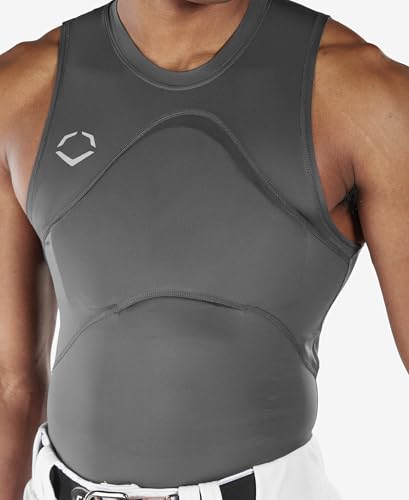 EvoShield Men's Sleeveless Chest Guard Shirts - size: Medium