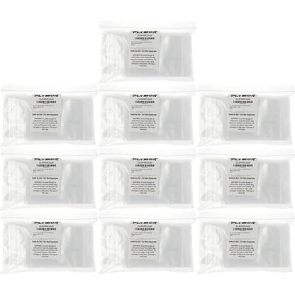 Plymor 4 x 6 inch, 4 Mil Zipper Reclosable Bags (Case of 1,000) | Heavy-duty plastic for hardware, crafts, beads, jewelry, cosmetics, candy, snacks & small parts - size: 4" x 6" (1,000 Count)