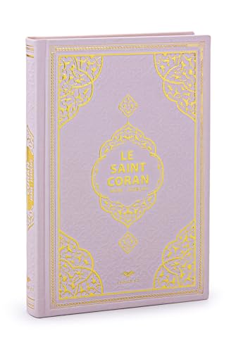 ihvan online Prayer Gift Set for Hajj and Umrah, Muslim Prayer Rug, Prayer Mat, Beads Taasbih, Holy Quran Translated French, Muslim Praying Mat, Islamic Gift Set for Ramadan & Eid, Pink - color: French Pink