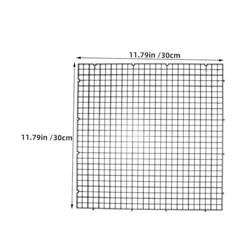 VICASKY 4sets Fish Tank Divider Isolation Board Plastic Grate Crate Design for Safe Fish Separation Bottom Tray for Aquariums and Pet Enclosures