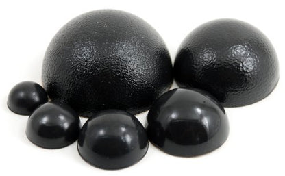 1.25" Dia Sorbothane Hemisphere Rubber Bumper Non-Skid Feet with Adhesive (4, 50 Duro)