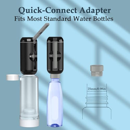 Portable Bidet for Travel, Rechargeable Waterproof Sprayer, Black - color: Black